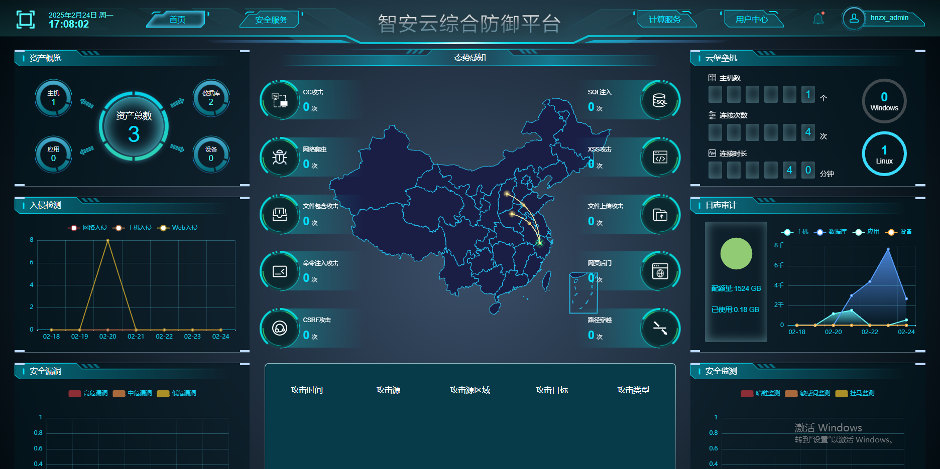 众御云综合防御平台：等保一体机 